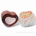 AEP cute sweet heart-shaped cardborad gift box